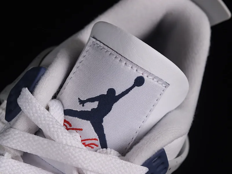All categories Air Jordan Jordan series basketball shoes Air Jordan 4 LJR version Air Jordan 4 Retro "Midnight Navy" AJ4 Joe 4 Midnight Blue Men's cultural basketball shoes DH6927-140